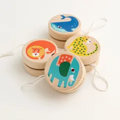 wooden yoyo - wild wonders wooden yoyo - wild wonders