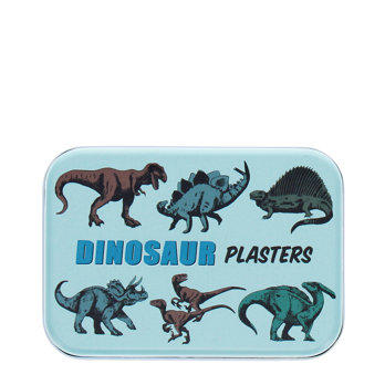 children's plasters in a tin (30 pcs) - prehistoric land