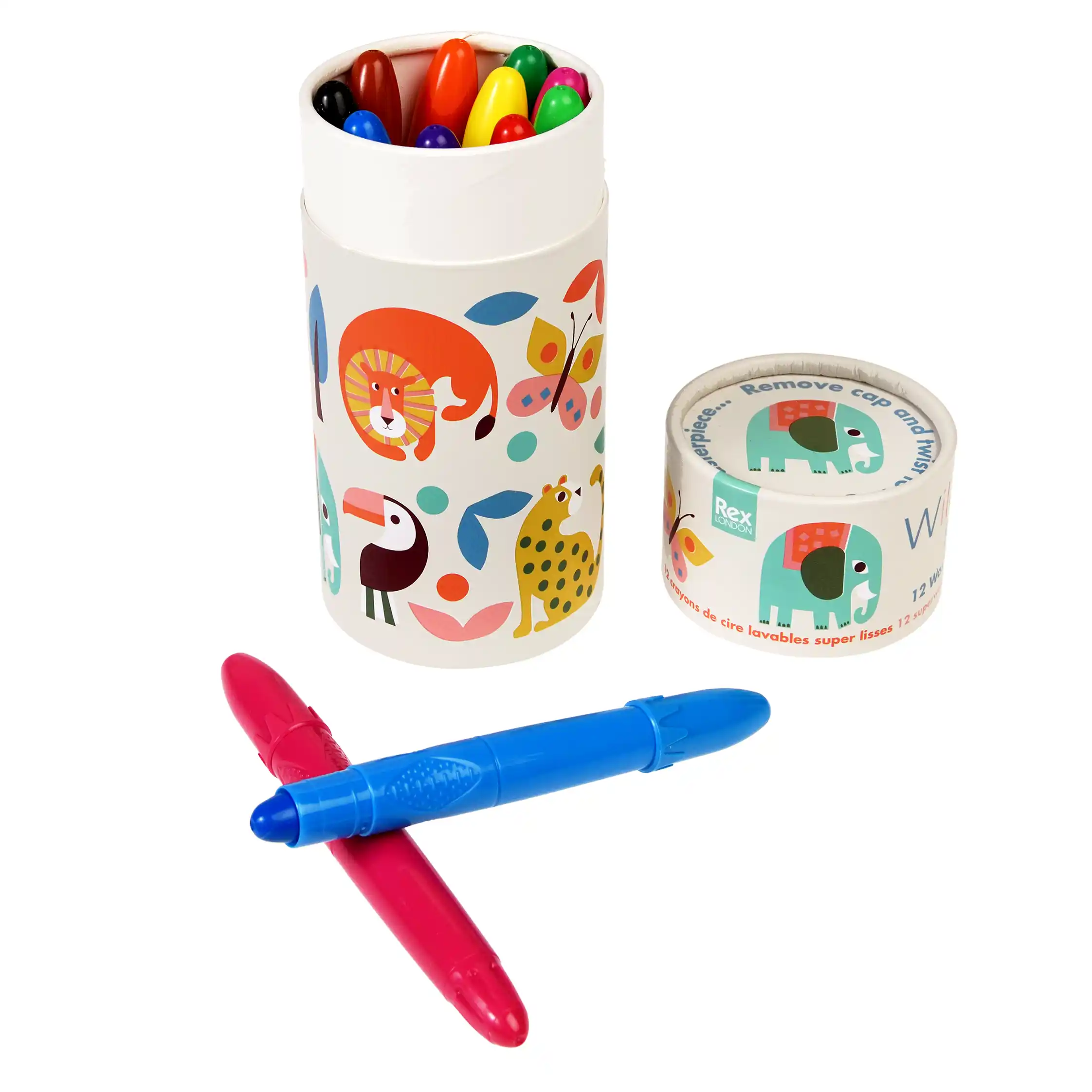 crayons soyeux wild wonders (ensemble de 12)