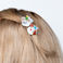 mini hair claw clips (set of 2) - party dogs