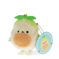 fluffy wind-up toy - avocado