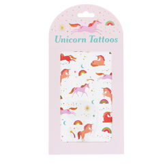 abwaschbaretattoos auf sojatintenbasis – unicorn