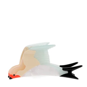 hair claw clip - parakeet hair claw clip - parakeet