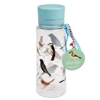 water bottle 600ml - garden birds water bottle 600ml - garden birds