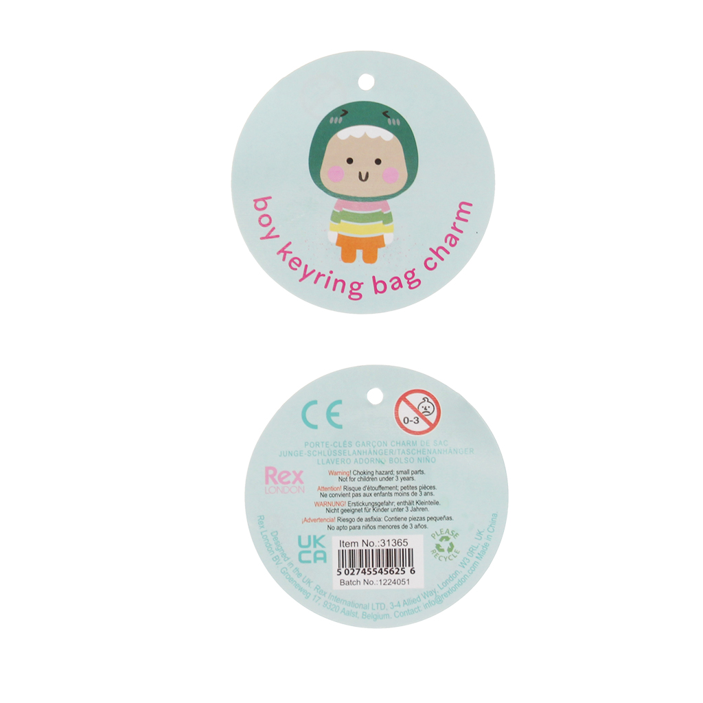 porte-clés bijou de sac - garçon