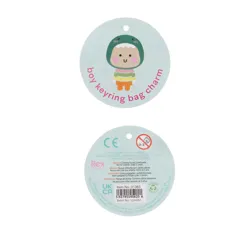 keyring bag charm - boy keyring bag charm - boy