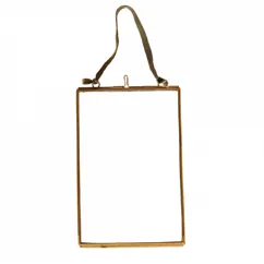 hanging brass frame 15x10cm hanging brass frame 15x10cm