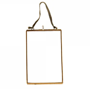 hanging brass frame 15x10cm hanging brass frame 15x10cm
