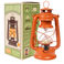 led hurricane lantern - orange