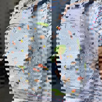 mini children's backpack - woodland creatures