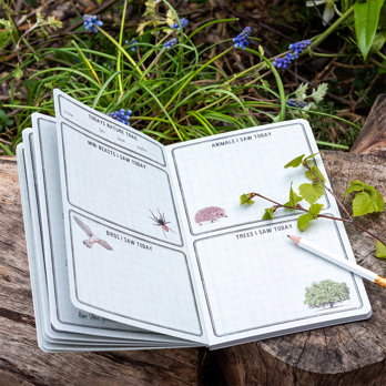children's journal - nature trail