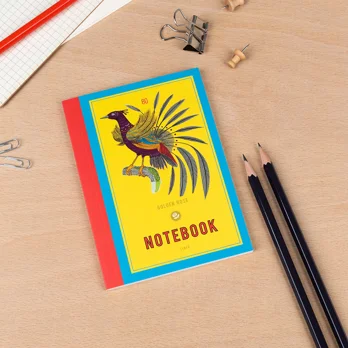 a6 notebook - golden rose syrup a6 notebook - golden rose syrup