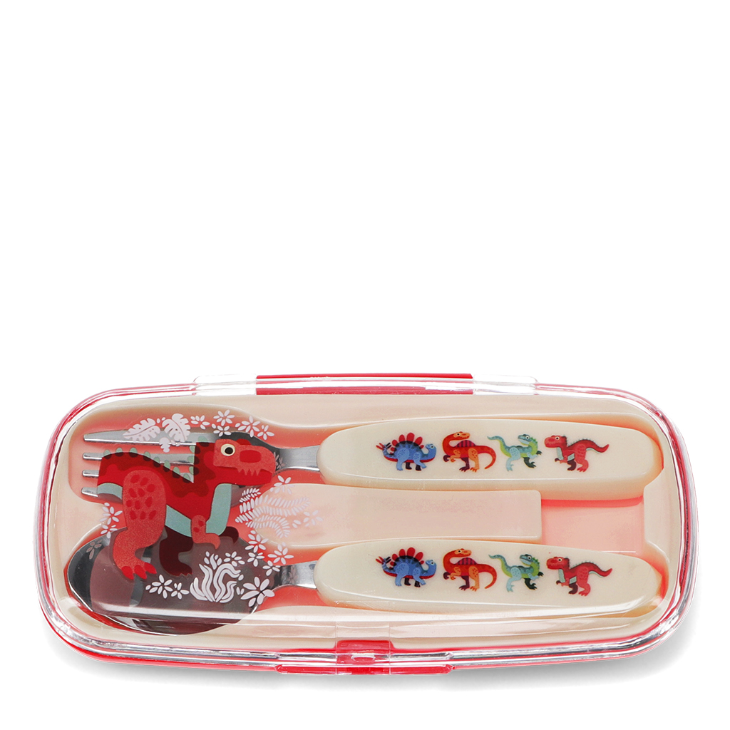 children's cutlery set - baby dinos