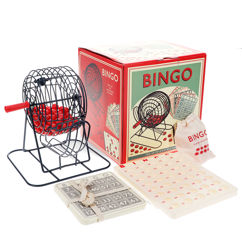 ensemble de jeu de bingo