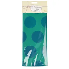 papier de soie spotlight bleu sur turquoise (10 feuilles)