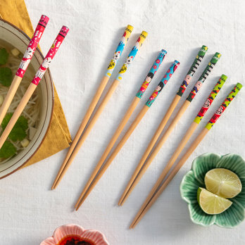 wooden chopsticks (pack of 5 pairs) - japanese heritage