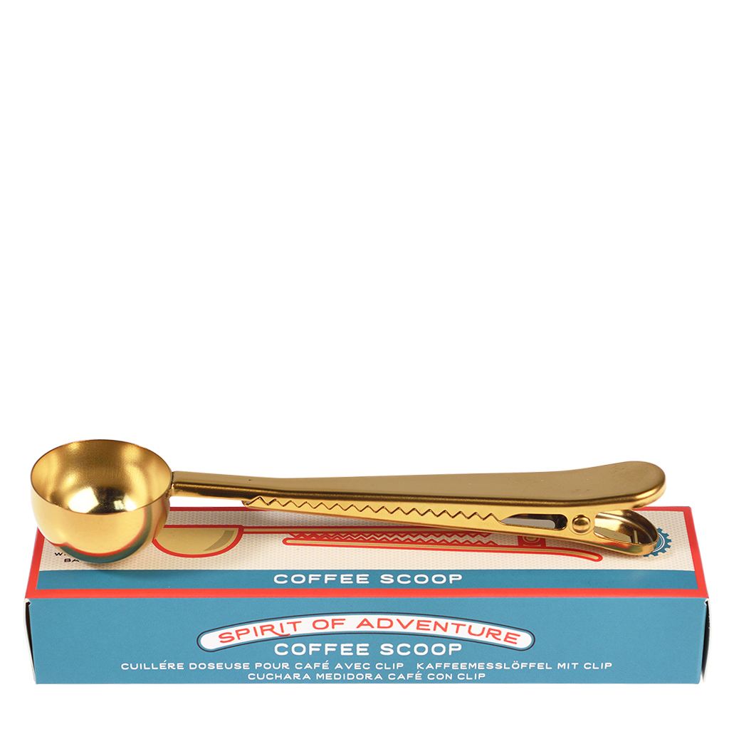 coffee scoop with clip - spirit of adventure