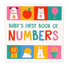 primeros números libro bebé
