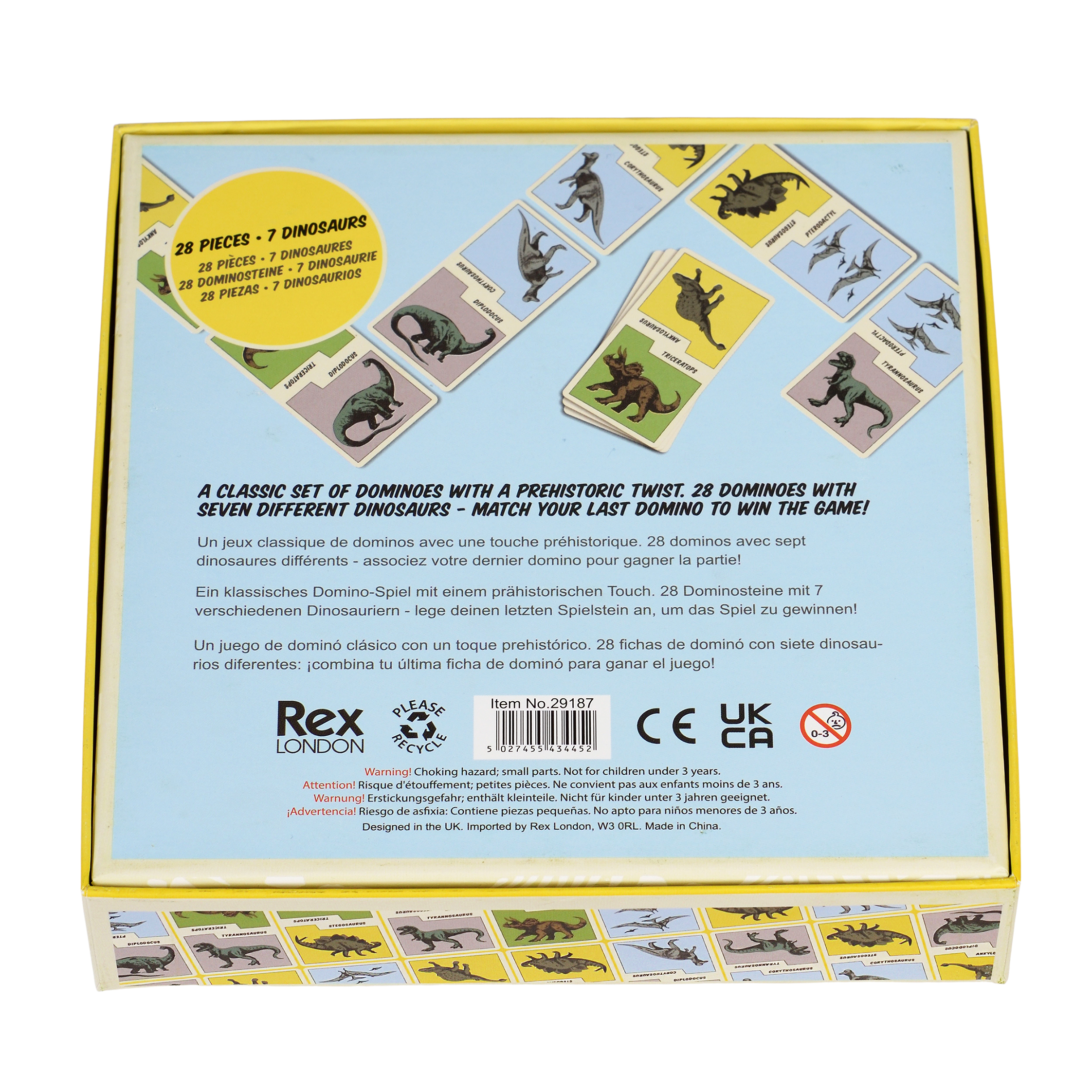 dinosaur dominoes - prehistoric land