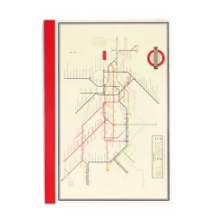 a5 notebook - tfl heritage tube map a5 notebook - tfl heritage tube map