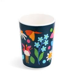 children's melamine beaker - fairies in the garden