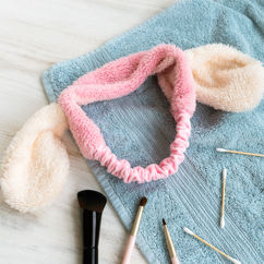 plush hairband - bunny ears