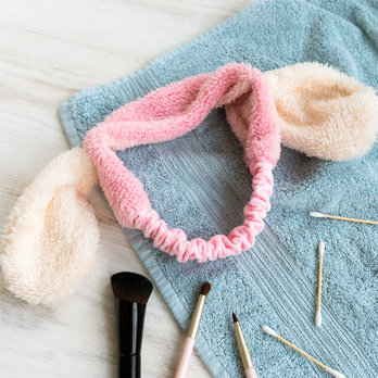 plush hairband - bunny ears