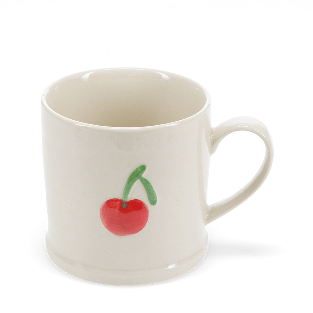 stoneware mug 350ml - cherry