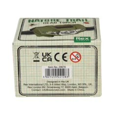 childrens led head torch - nature trail childrens led head torch - nature trail