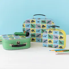 storage cases (set of 3) - prehistoric land storage cases (set of 3) - prehistoric land