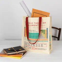recycled shopping bag - periodic table recycled shopping bag - periodic table