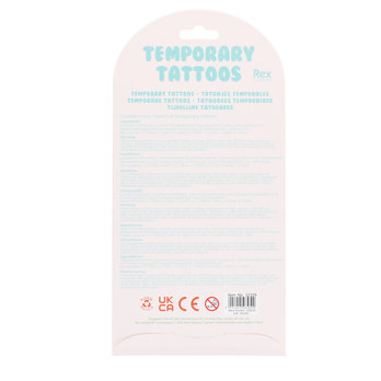 abwaschbaretattoos auf sojatintenbasis – good vibes