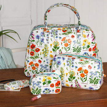weekend bag - wild flowers
