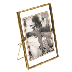 standing brass frame 15x10cm standing brass frame 15x10cm