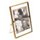 standing brass frame 15x10cm