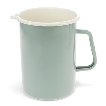 enamel jug 1.7ltr - pistachio green