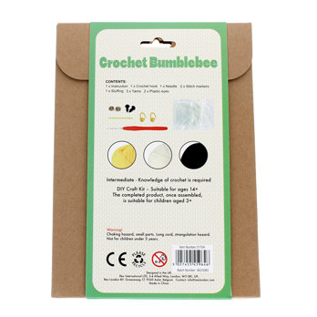 crochet kit - bumblebee