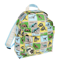 children's backpack - prehistoric land