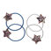 glitter star hairbands (set of 4) - fairies in the garden