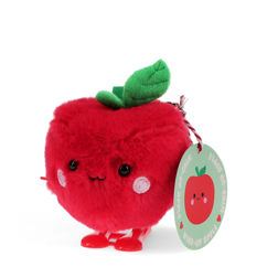 fluffy wind-up toy - apple
