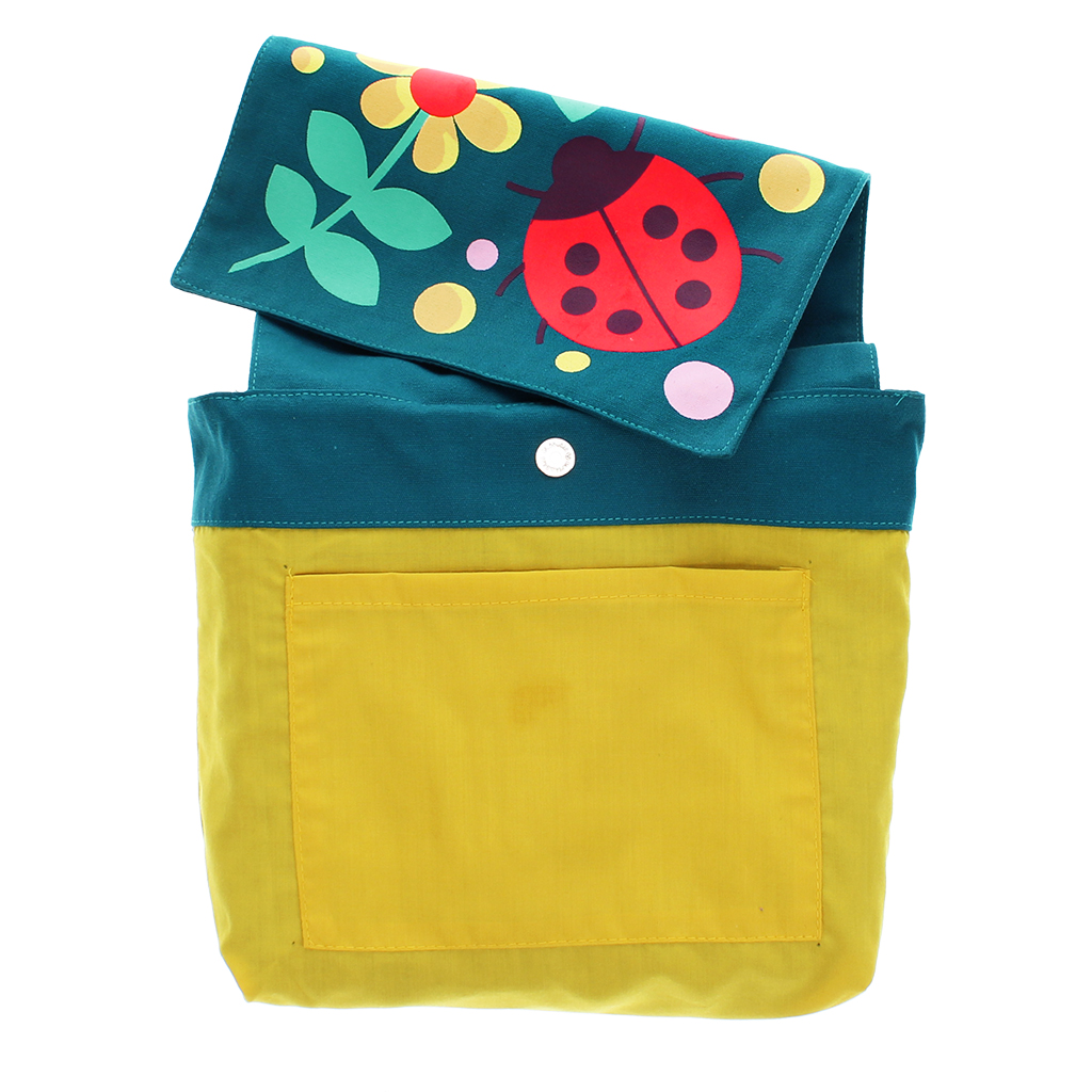 mini-kinderrucksack aus canvas-stoff - ladybird