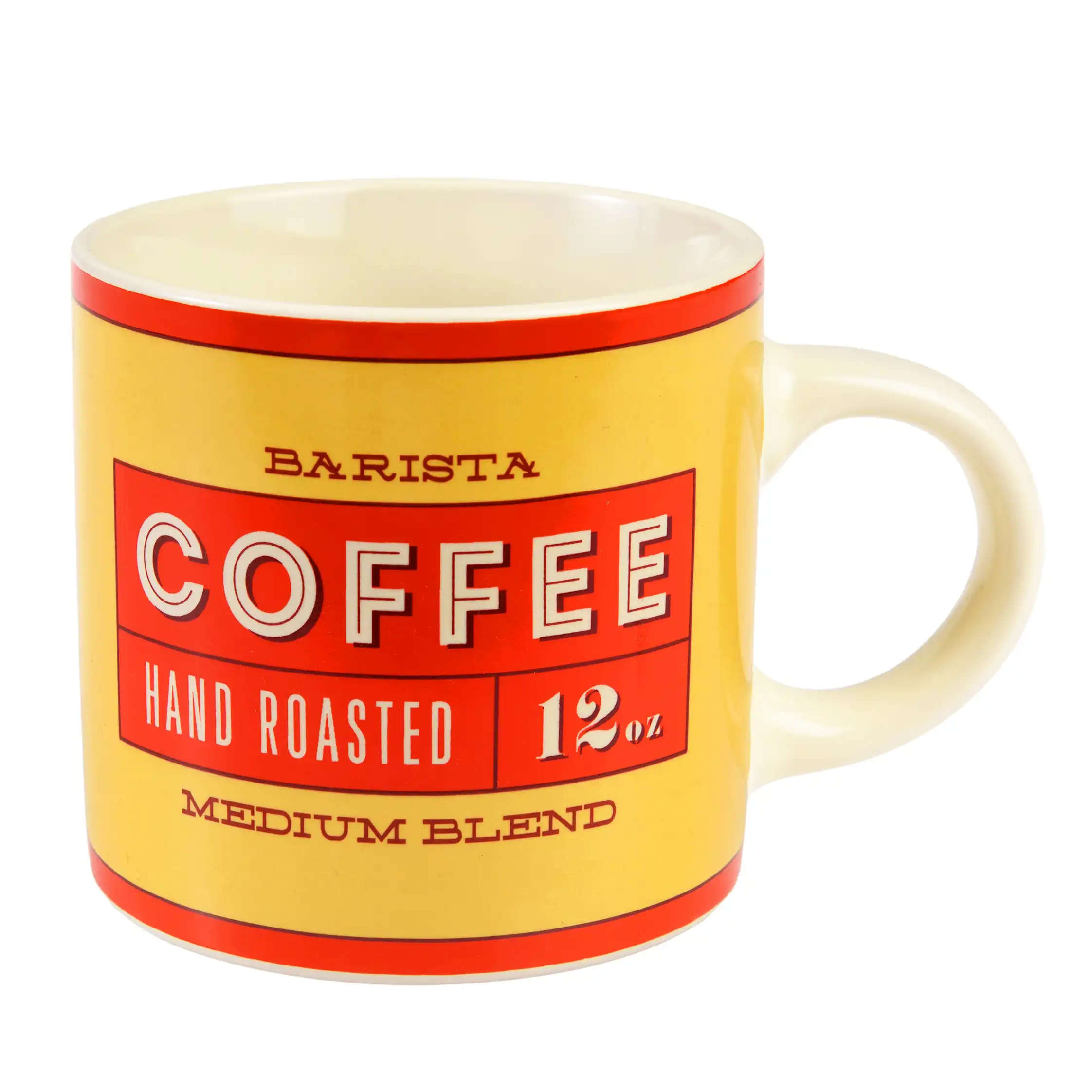 vintage coffee mug - barista