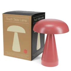 dimmable mushroom touch lamp - peach dimmable mushroom touch lamp - peach