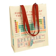 recycled shopping bag - periodic table recycled shopping bag - periodic table