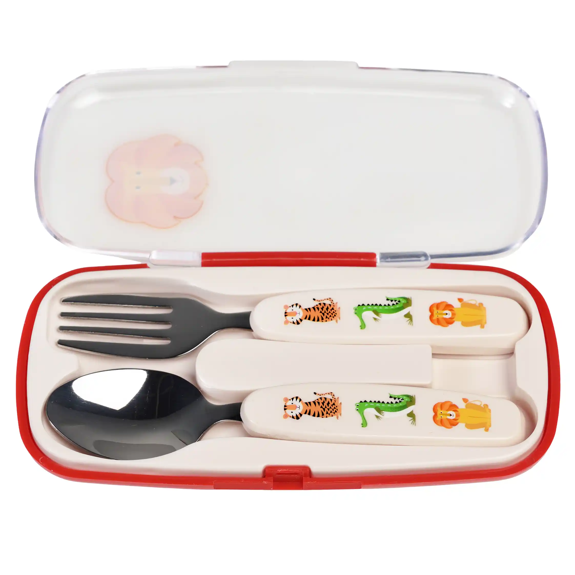 children's cutlery set - colourful creatures