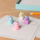 gommes (lot de 4) - licornes
