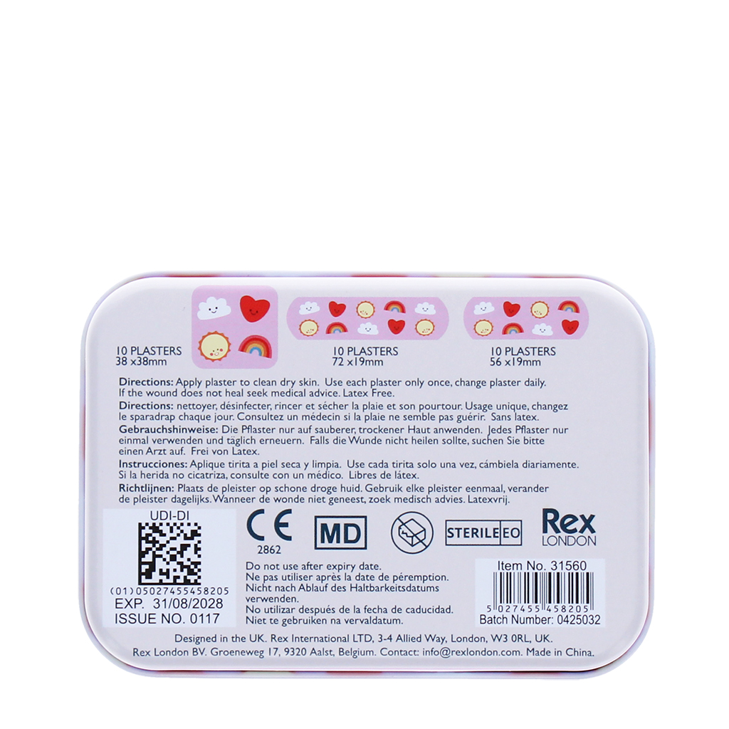 pansements enfant (30 pièces) - kawaii sunshine