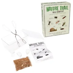 make your own bug habitat - nature trail