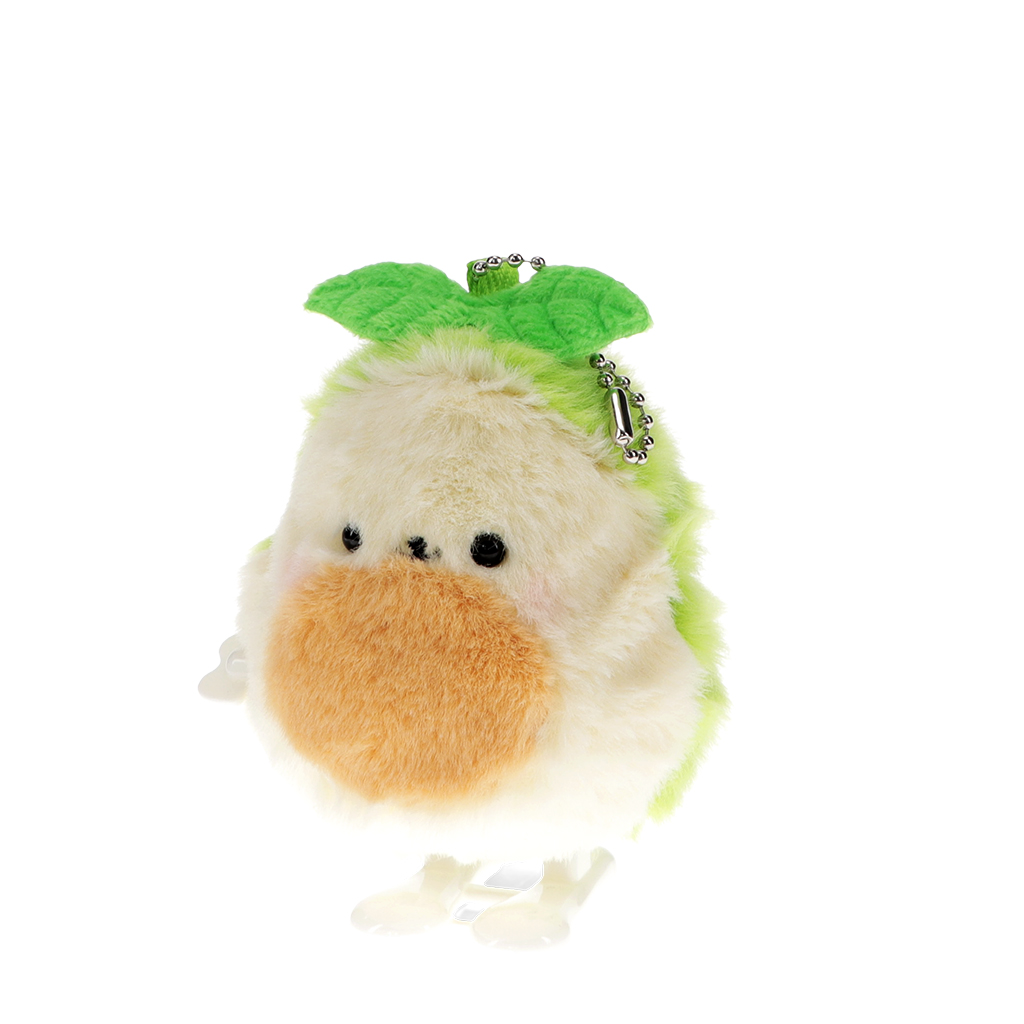 fluffy wind-up toy - avocado