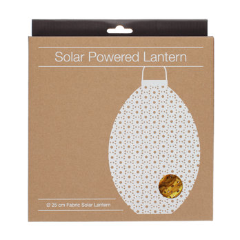 lanterne solaire d'extérieur à suspension - jaune moutarde